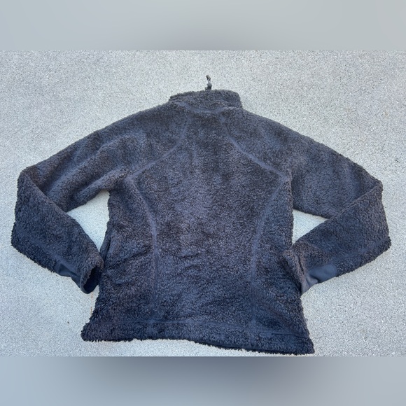 Mountain Hard Wear Cozy Black Fleece Jacket Women Size Small Made in the USA - Picture 10 of 13